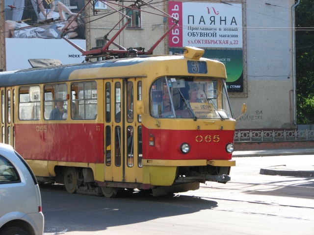 Трамвай в Орле 
