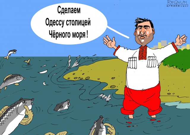 Саакашвили пообещал переехать в Одессу и освободить её от бандитов