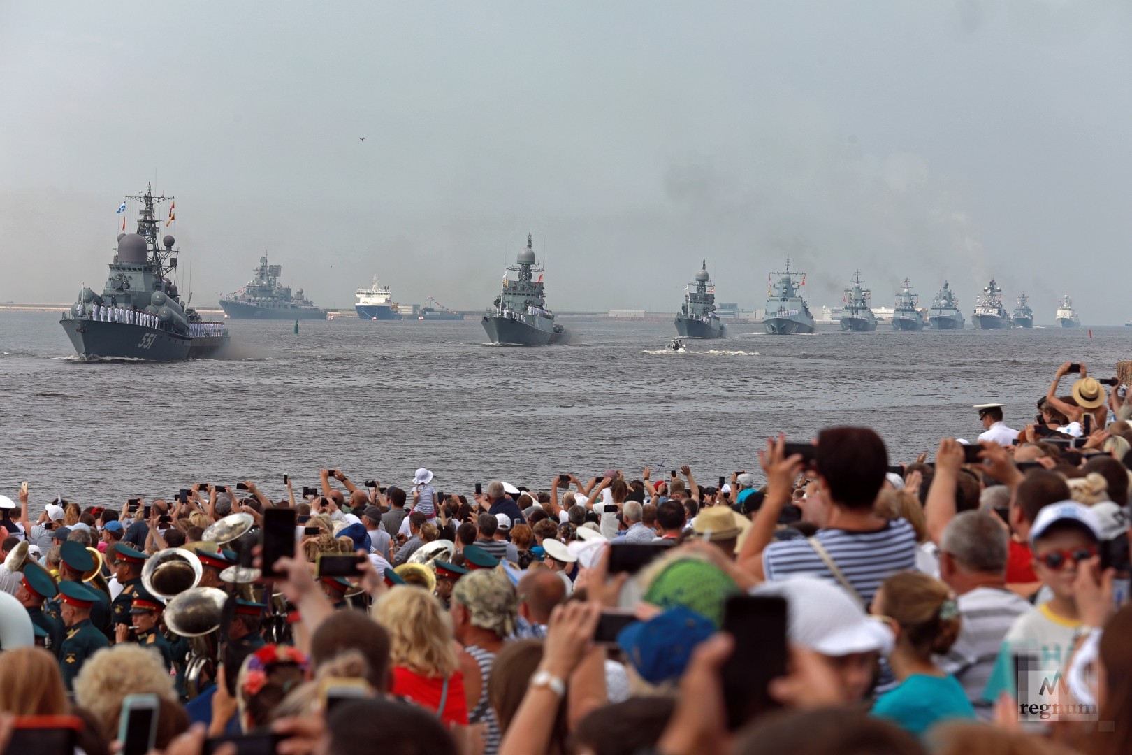 Парад ВМФ В Санкт-Петербурге 2020