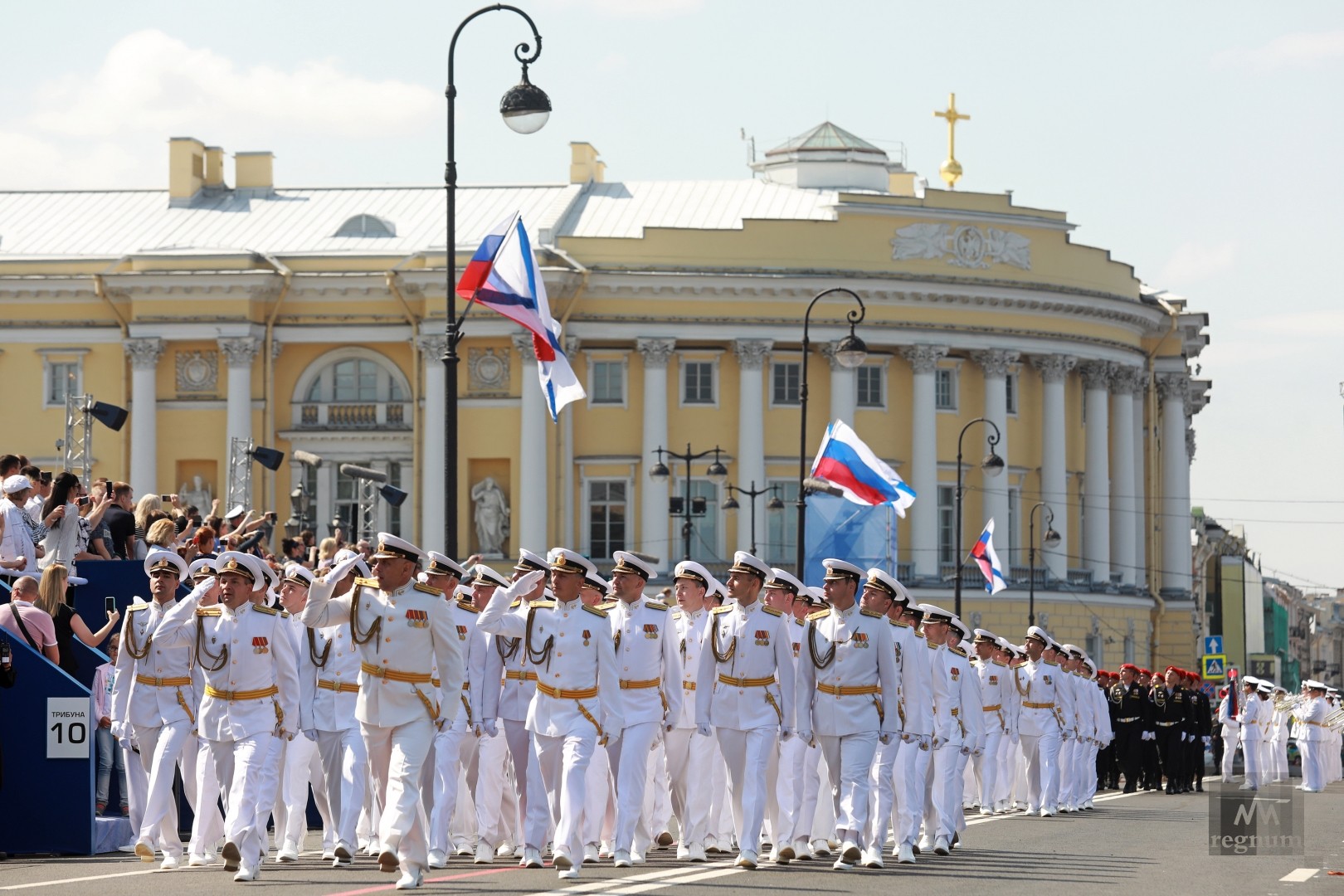 Парад ВМФ В Санкт-Петербурге 2021