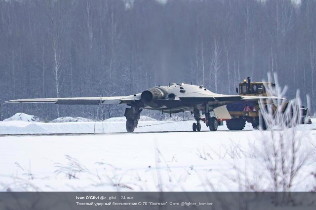 Тяжелый ударный БЛА «Охотник» совершил первый полет – Минобороны России