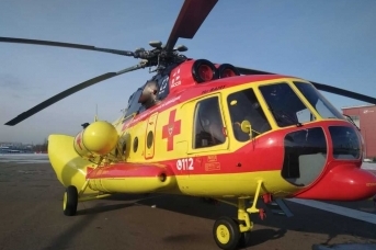 Вертолет Национальной службы санитарной авиации