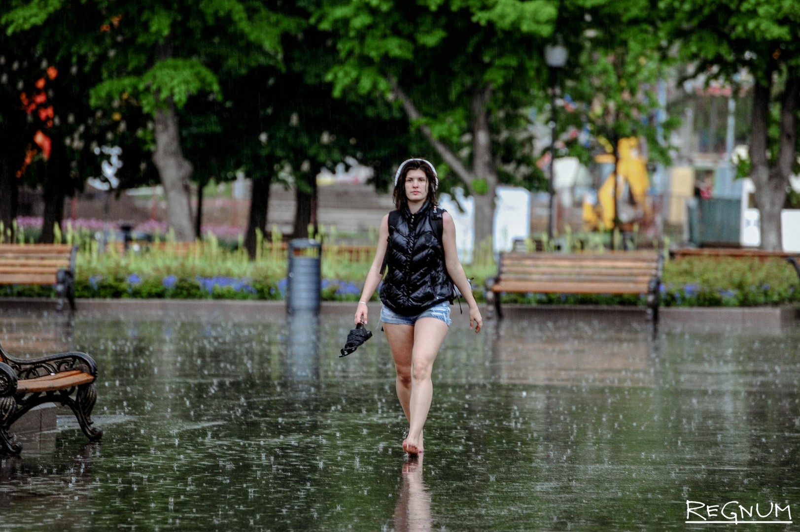 Босиком под дождем