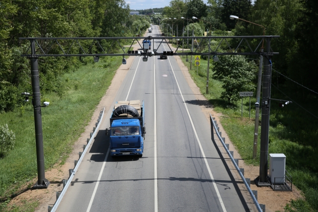 В Калужской области установили первые стационарные автоматические пункты контроля грузовых транспортных средств. 