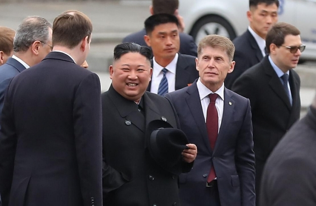 Ким Чен Ын поблагодарил главу Приморья за гостеприимство