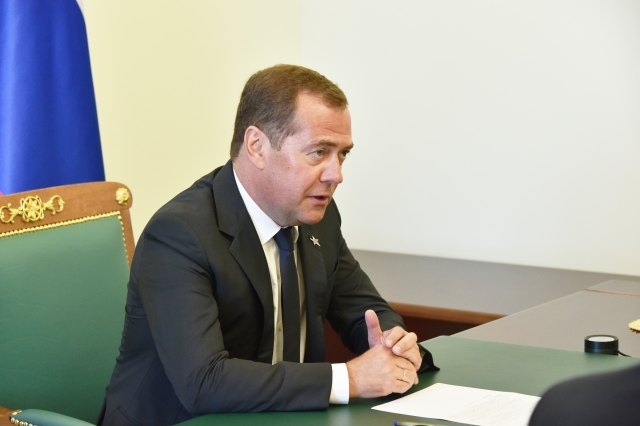 О чём Рустам Минниханов рассказал Дмитрию Медведеву: встреча в Казани
