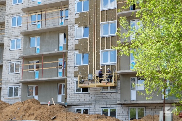 В Челябинске сдали треть годового плана жилья