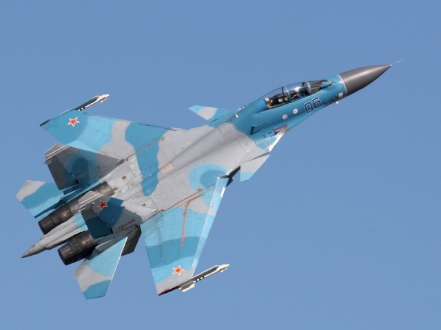 В Крыму Су-30СМ отработали боевые пуски ракет «воздух — воздух»