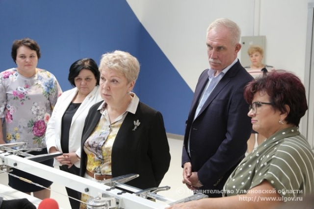Министр просвещения РФ посетила «колледж будущего» в Ульяновске