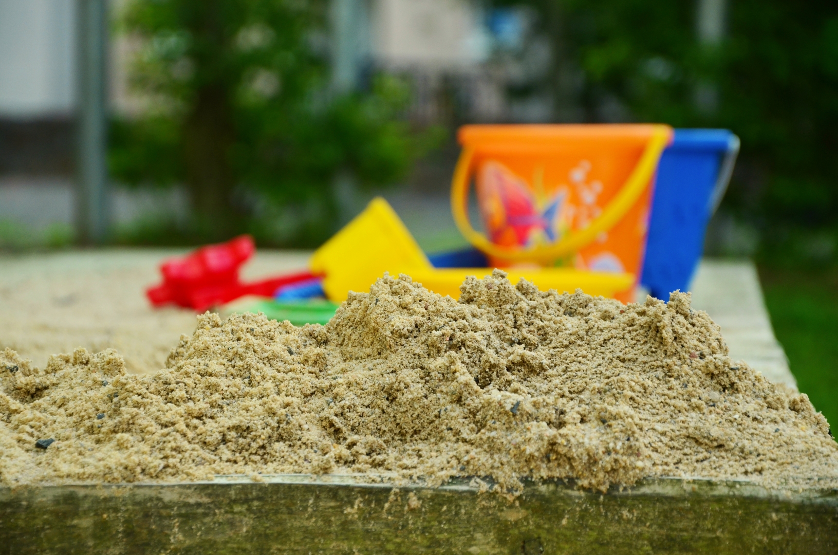 песок для детской площадки