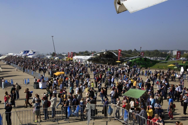 Авиасалон МАКС-2019 в Жуковском посетили более 578 тыс. человек — МВД