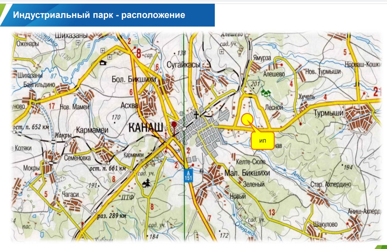 Карта со спутника канаш