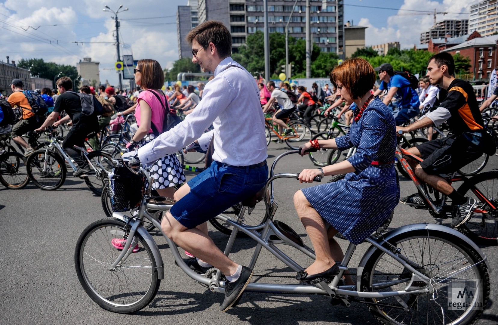 Велопробег москва фото