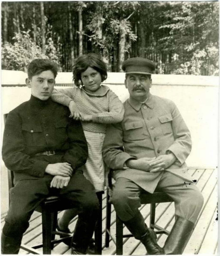 Василий и Иосиф Сталин