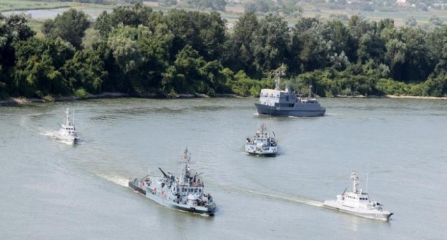 Военно-речные учения. Украина и Румыния начали манёвры на Дунае
