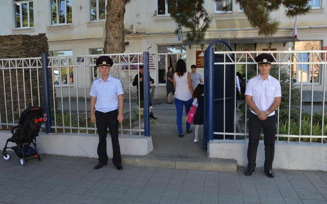 МВД Южной Осетии усилило наряды возле образовательных учреждений
