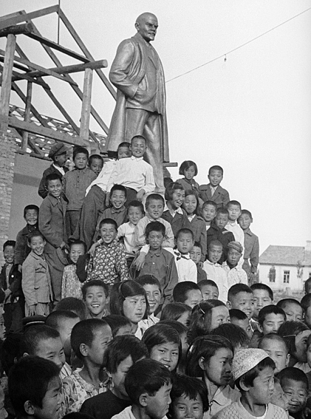 Корейские дети в Узбекистане. 1930-е