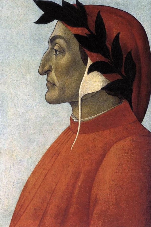 Сандро Боттичелли. Данте. 1495