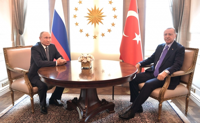 Путин и Эрдоган договорились о координации усилий в Сирии