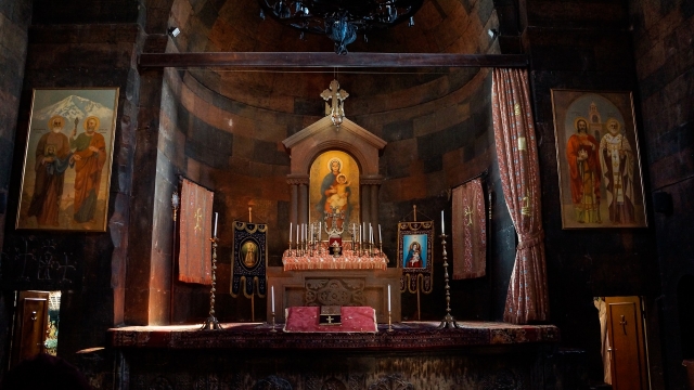 Алтарь. Монастырь Хор Вирап, Армения