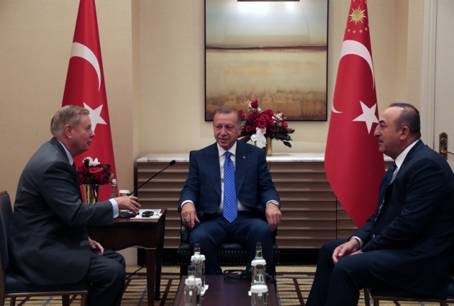 Сенатор Грэм встретился с Эрдоганом в Нью-Йорке