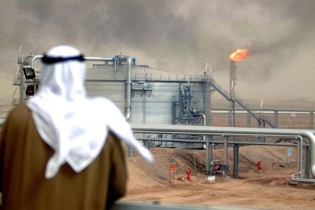 Добыча нефти в Саудовской Аравии 