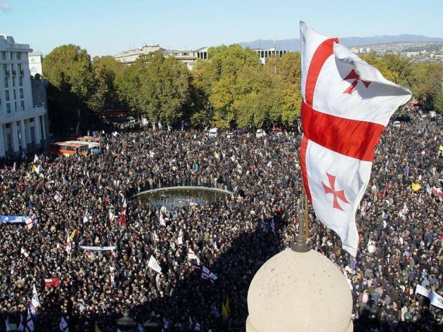«Революция роз» в Грузии