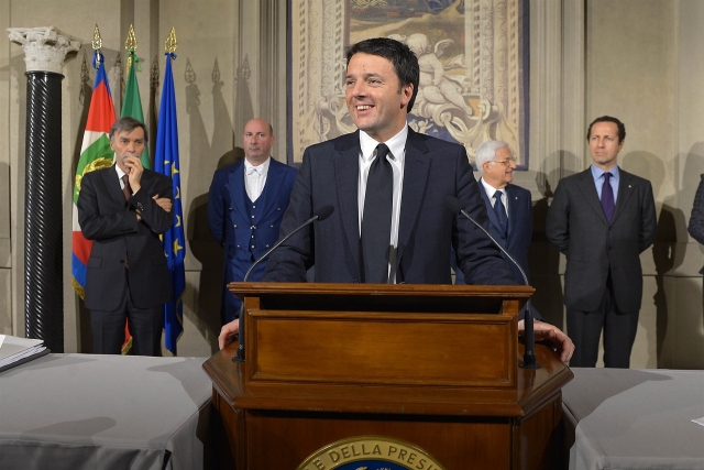 Партия Маттео Ренци за две недели стала популярнее партии Берлускони