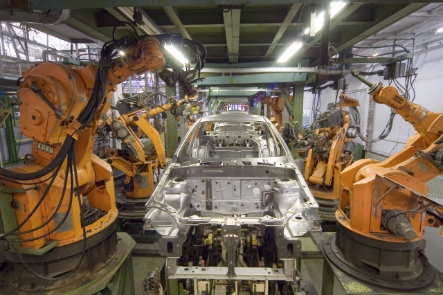 Роботы в производстве 