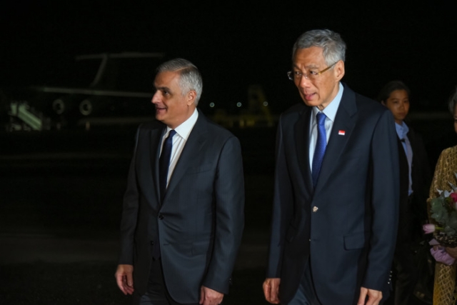 Первым на саммит ЕАЭС в Ереван прибыл премьер Сингапура