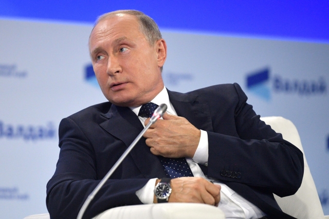 Владимир Путин на пленарной сессии юбилейного XV заседания Международного дискуссионного клуба «Валдай» 