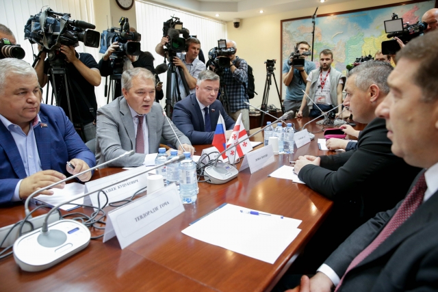 В Госдуме состоится встреча с парламентариями из Грузии