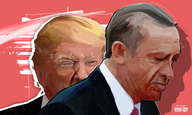 Трамп посулил туркам «большие проблемы», если в Сирии пострадают американцы