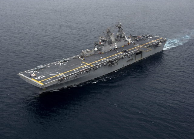 Универсальный десантный корабль «Америка» ВМС США 