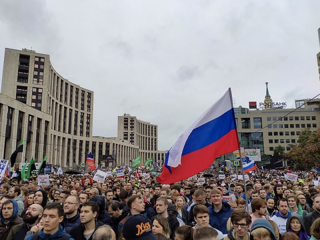 Митинг «Вернем себе право на выборы» в Москве 10 августа 2019 года