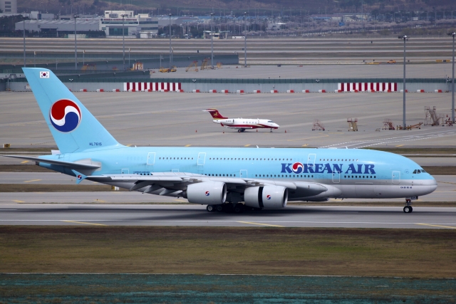 Рейс Korean Air с острова Гуам отложили по техническим причинам