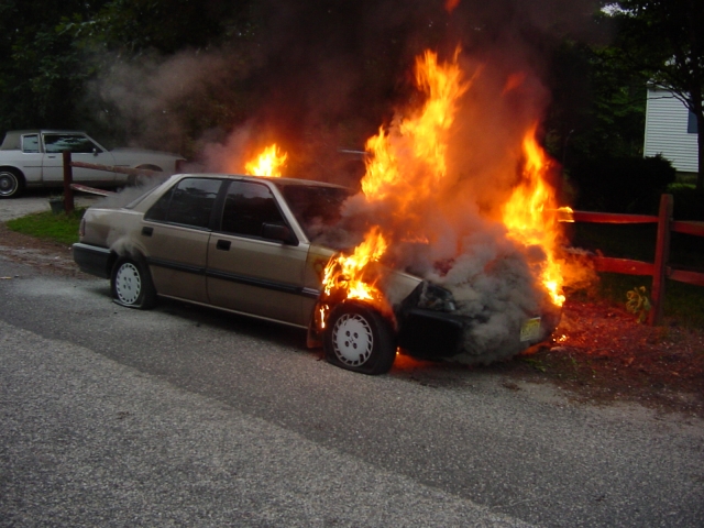 С начала 2019 года в Приангарье сгорело более 300 автомобилей