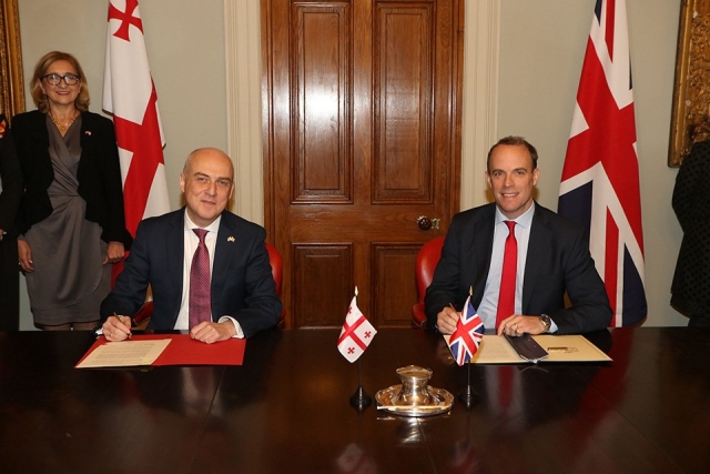 В Лондоне отметили значение соглашения о сотрудничестве с Грузией