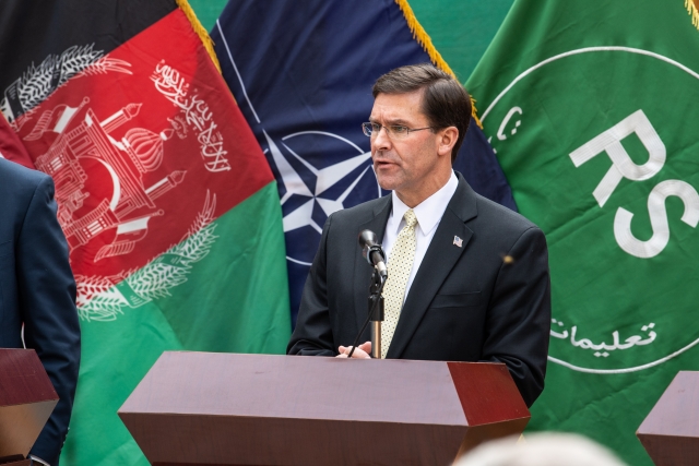 Министр обороны США: продолжим агрессивную политику против талибов*
