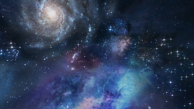Астрономы обнаружили огромную древнюю галактику в облаках космической пыли