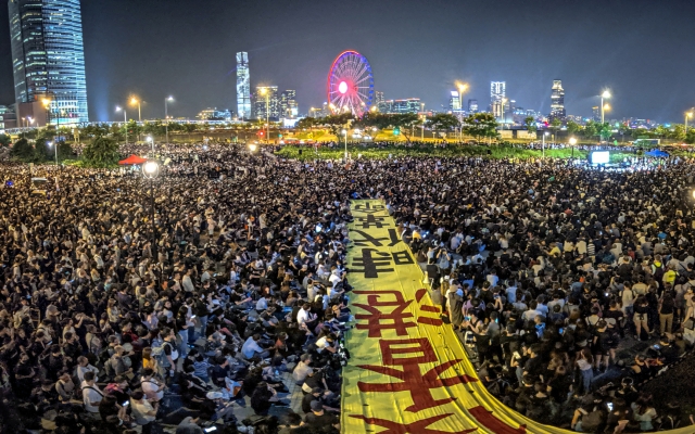 Про протесты в Гонконге создали компьютерную игру
