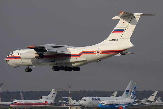 МЧС России отправило Ил-76 в Сербию на тушение лесных пожаров