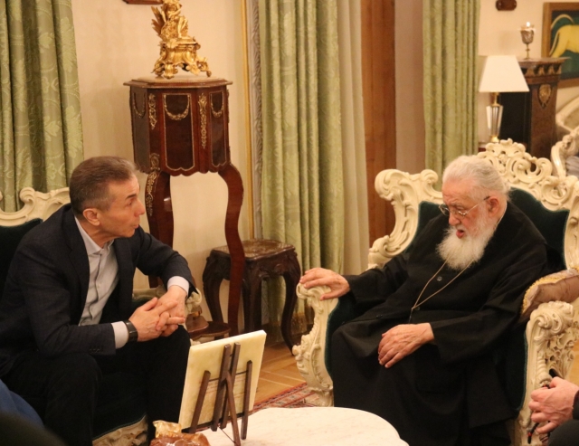 Иванишвили встретился с патриархом Грузии Илией II