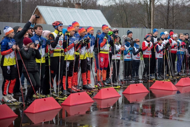 Лыжероллерную трассу в Марий Эл открыла глава Федерации лыжных гонок РФ