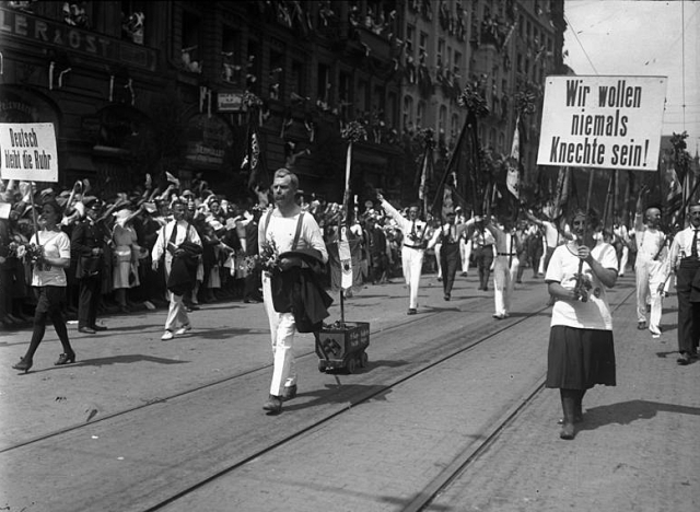 Протест против оккупации Рура, июль 1923 года