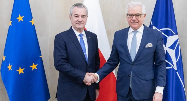Министр иностранных дел Польши прибыл в Румынию