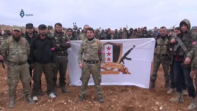 Боевики Свободной сирийской армии 