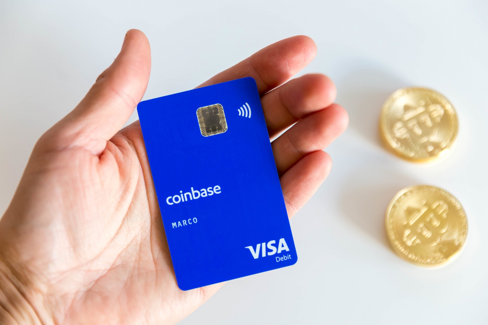 coinbase visa card fees