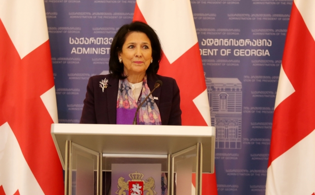 Президент Грузии отреагировала на последние события в стране