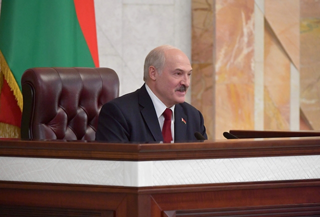 Выступление Александра Лукашенко в Национальном собрании 